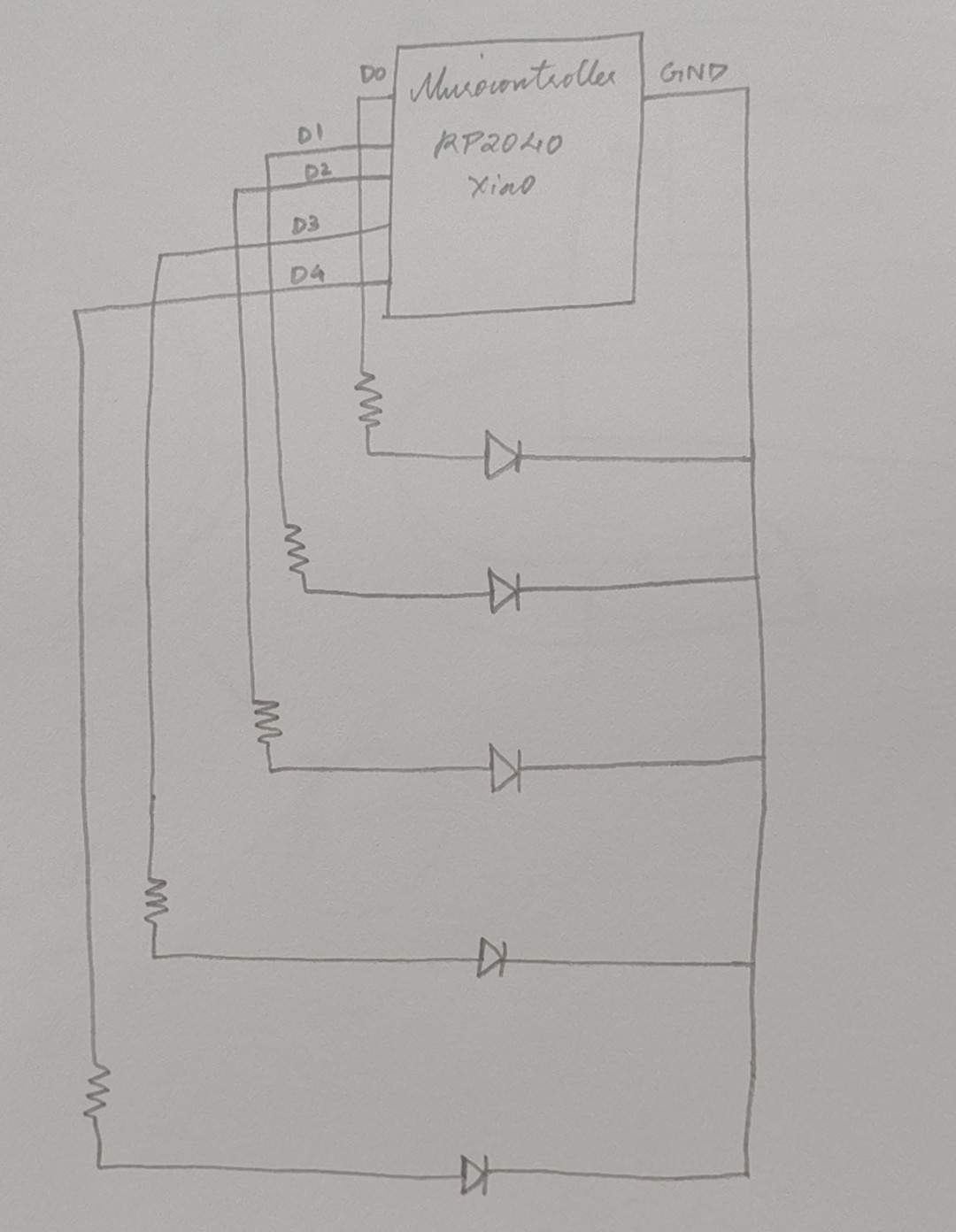Xmas Lights Circuit Diagram